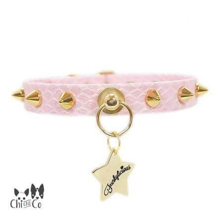 FL SNAKE PUNK PINK Halsband