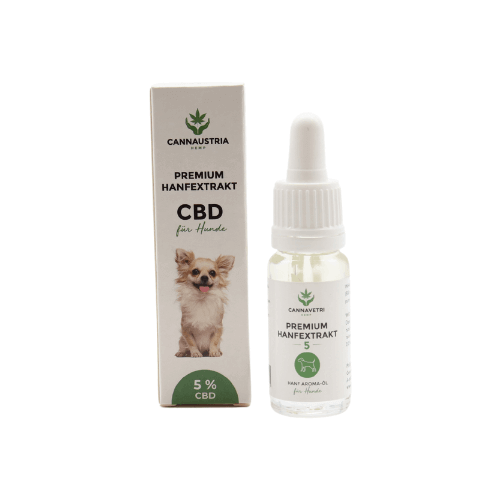 CannAustria Premium Hanfextrakt für Hunde 5 %