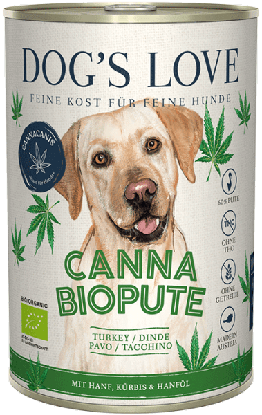 Dog's Love CANNA Bio Pute (400g)