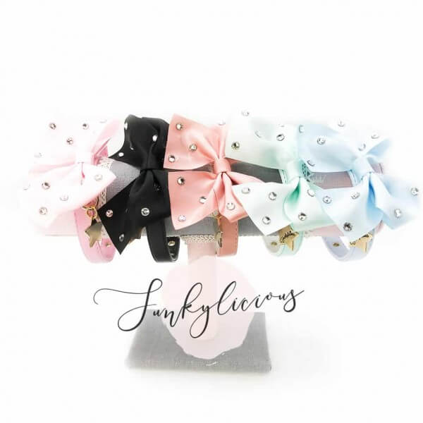 FL BIG BOW Halsband