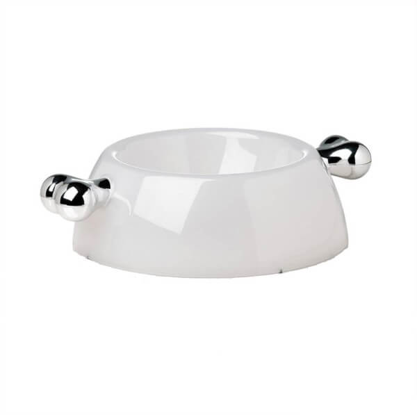ATRIUM WEISS/SILVER Hundenapf