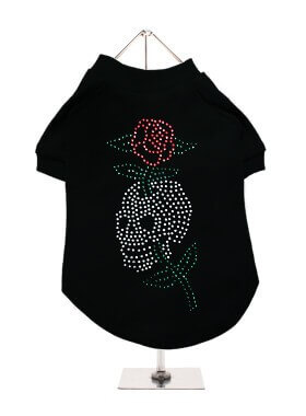 UP SKULL & ROSE T-Shirt