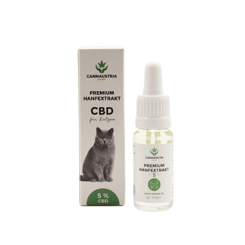 CannAustria Premium Hanfextrakt für Katzen 5 %