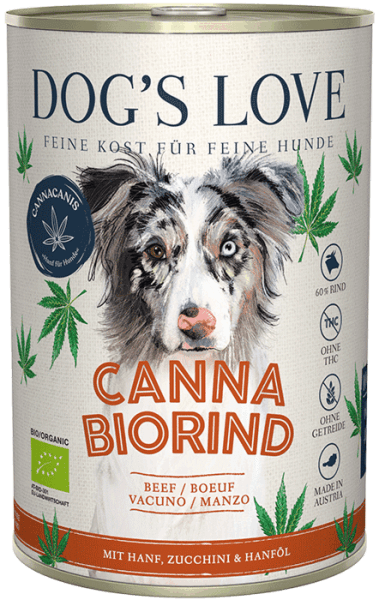 Dog's Love CANNA Bio Rind (400g)