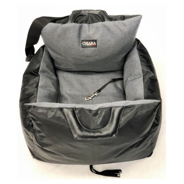 CHIARA 2in1 Autositz & Hundebett Schwarz