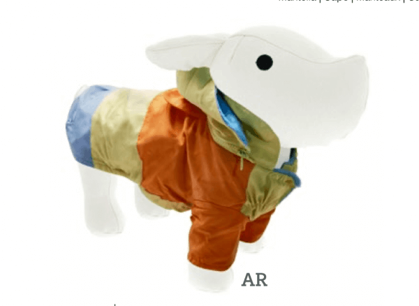 FB LOLLI-POP Fleece-Regenjacke Orange