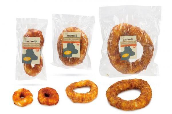 KA Rinderhaut Ring mit Huhn
