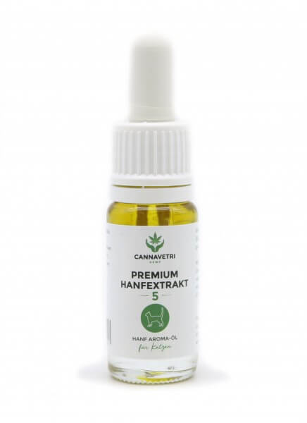 CannaVetri Premium Hanfextrakt für Katzen 5 %