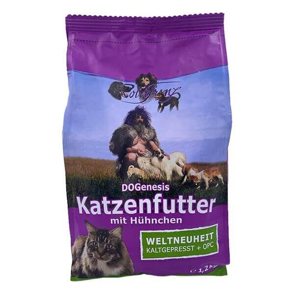 DOGenesis Katzenfutter mit Hühnchen – Weltneuheit Kaltgepresst + OPC(Robert Franz)