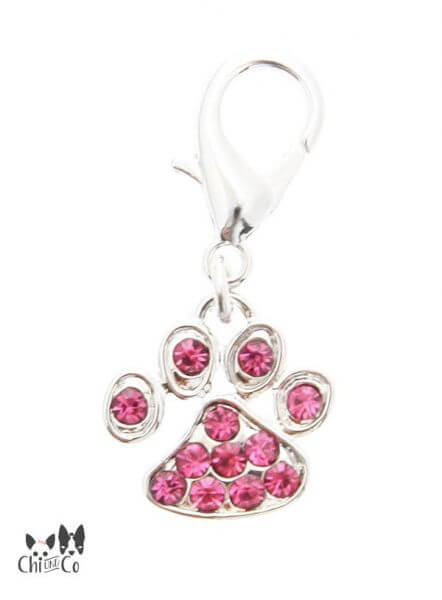 UP PAW Swarovski Strass Anhänger