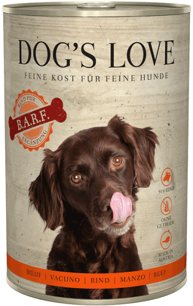 Dog's Love BARF Rind 400g