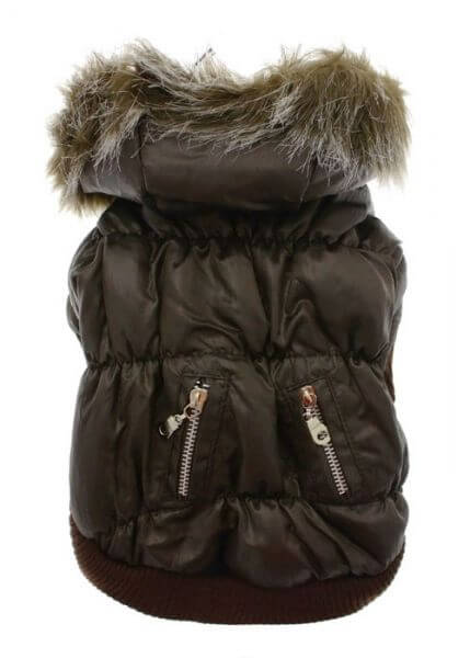 UP DARK PARKA Hunde Winterjacke