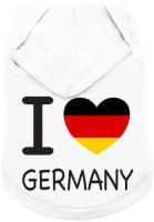 UP I Love Germany T-Shirt mit Hoody UP I Love Germany T-Shirt mit Hoody