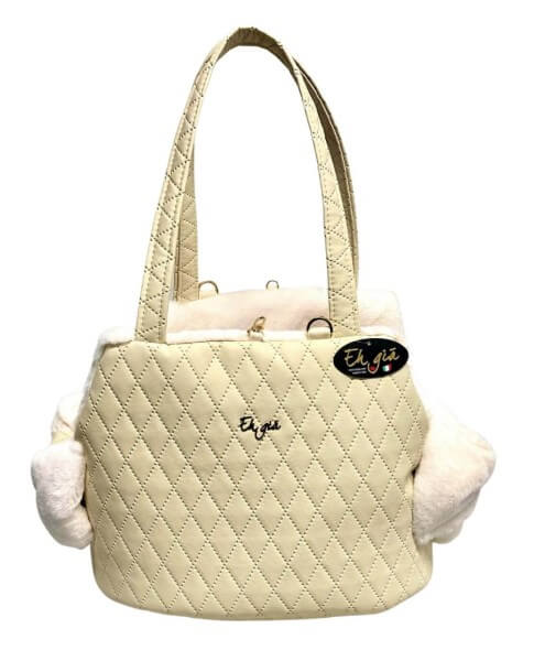 EH Winter Fair Elfenbein Hundetasche