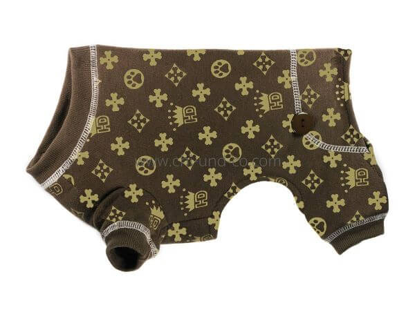 DH CROWN LONGJOHN BROWN Pyjama
