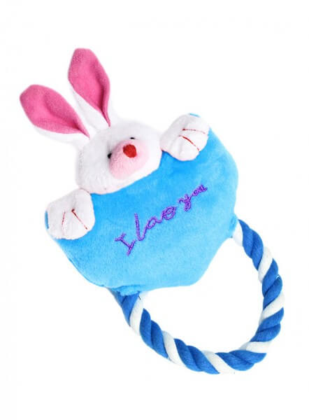 UP I LOVE YOU Bunny Spielzeug - BLAU