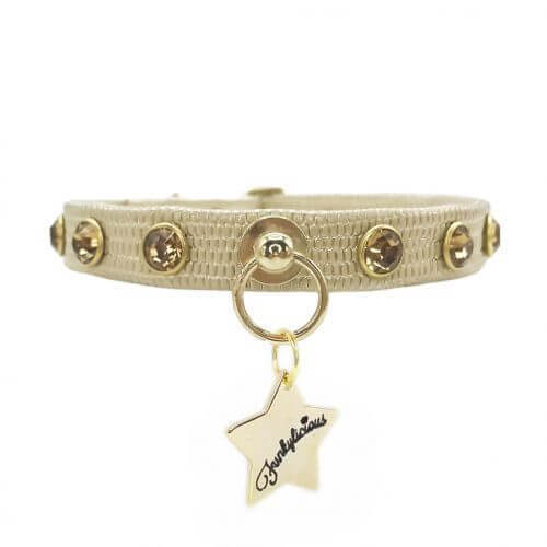 FL CRYSTAL GOLD Halsband