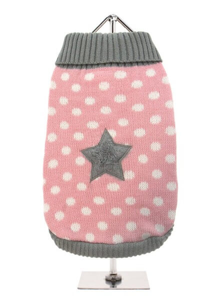 UP Pink Star Sweater