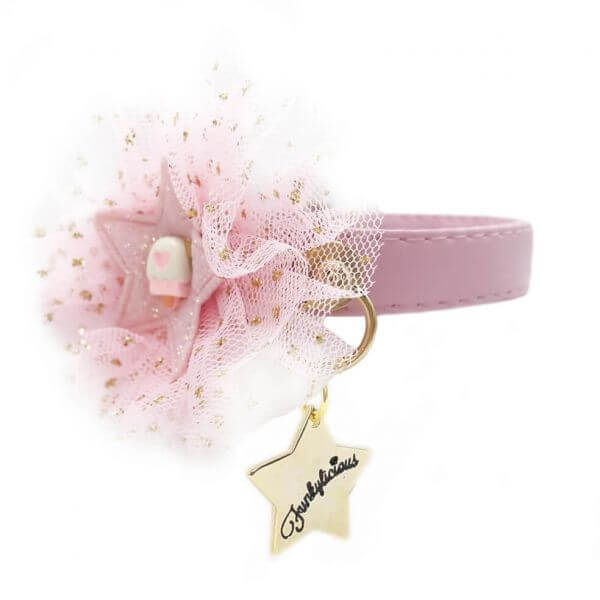 FL COTTON CANDY PINK Halsband