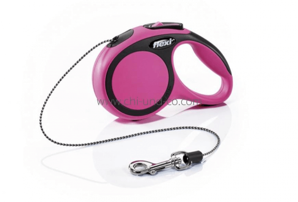 FLEXI NEW COMFORT XS pink Seillaufleine (3m)