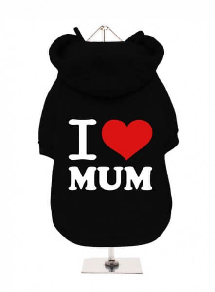 UP I LOVE MUM Kapuzenpullover