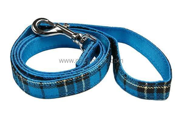 UP BLUE TARTAN Leine